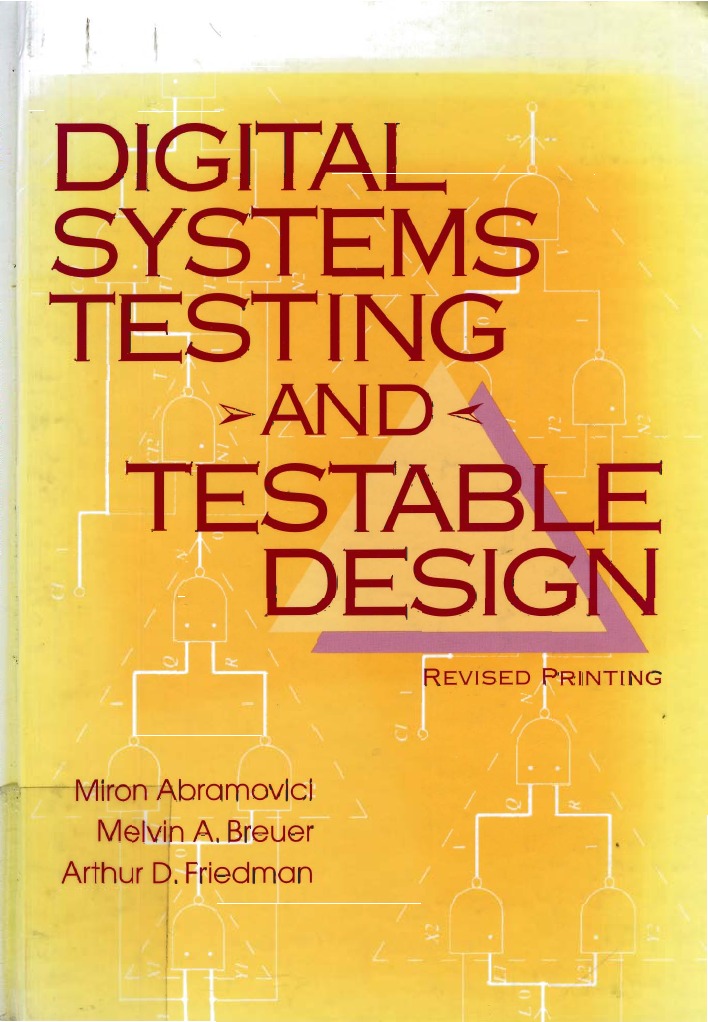 digital system testing and testable design by miron abramovici pdf